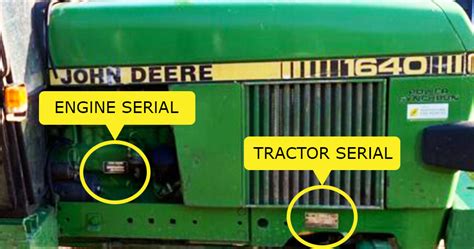 john deere tractor serial number lookup